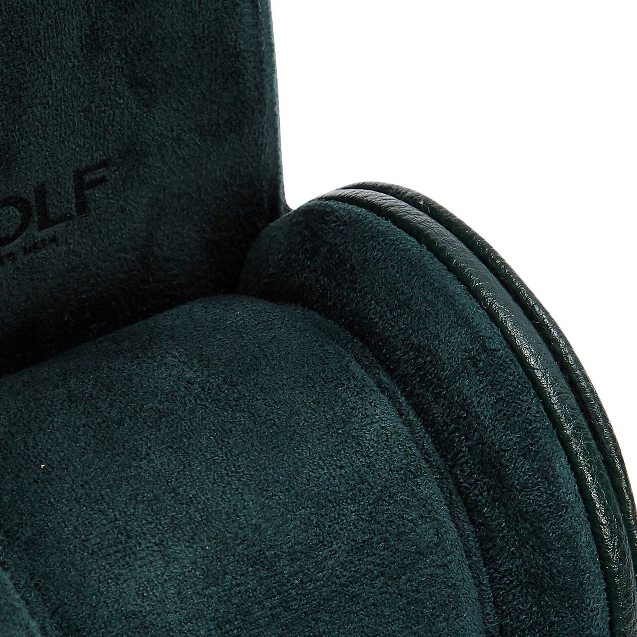 WOLF British Racing Green 1 Piece Watch Roll - Details image number 4